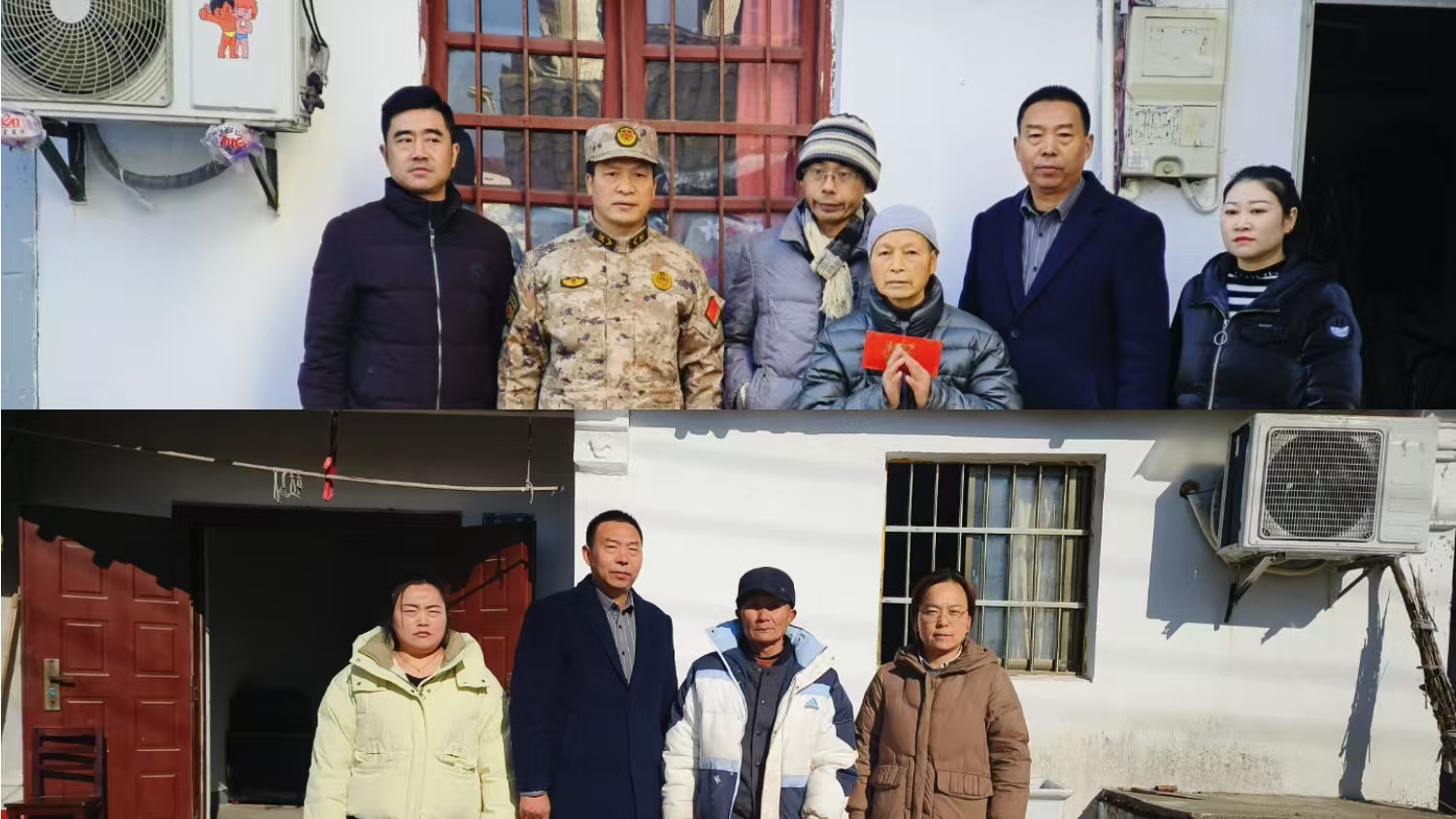 辛莊鎮(zhèn)政府?dāng)y手曼光為當(dāng)?shù)刎毨Ъ彝ニ蜏嘏?..